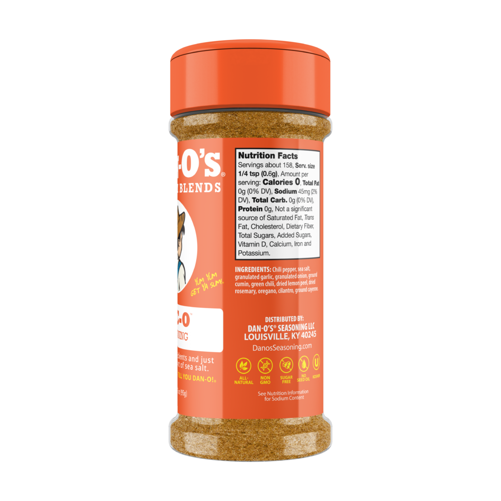 Dan-O's Tac-O Seasoning - Dan-O's Seasoning - 3.5 oz